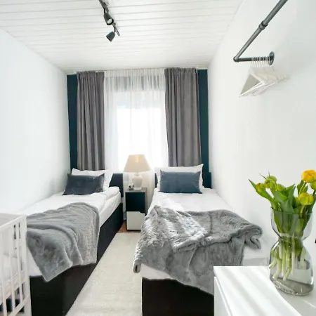 M-Style 01 Apartment mit Terrasse und Gasgrill, 24h Self-Check-In, Free Parking, Netflix * Nürnberg
