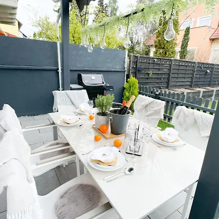 M-Style 01 Apartment mit Terrasse und Gasgrill, 24h Self-Check-In, Free Parking, Netflix *